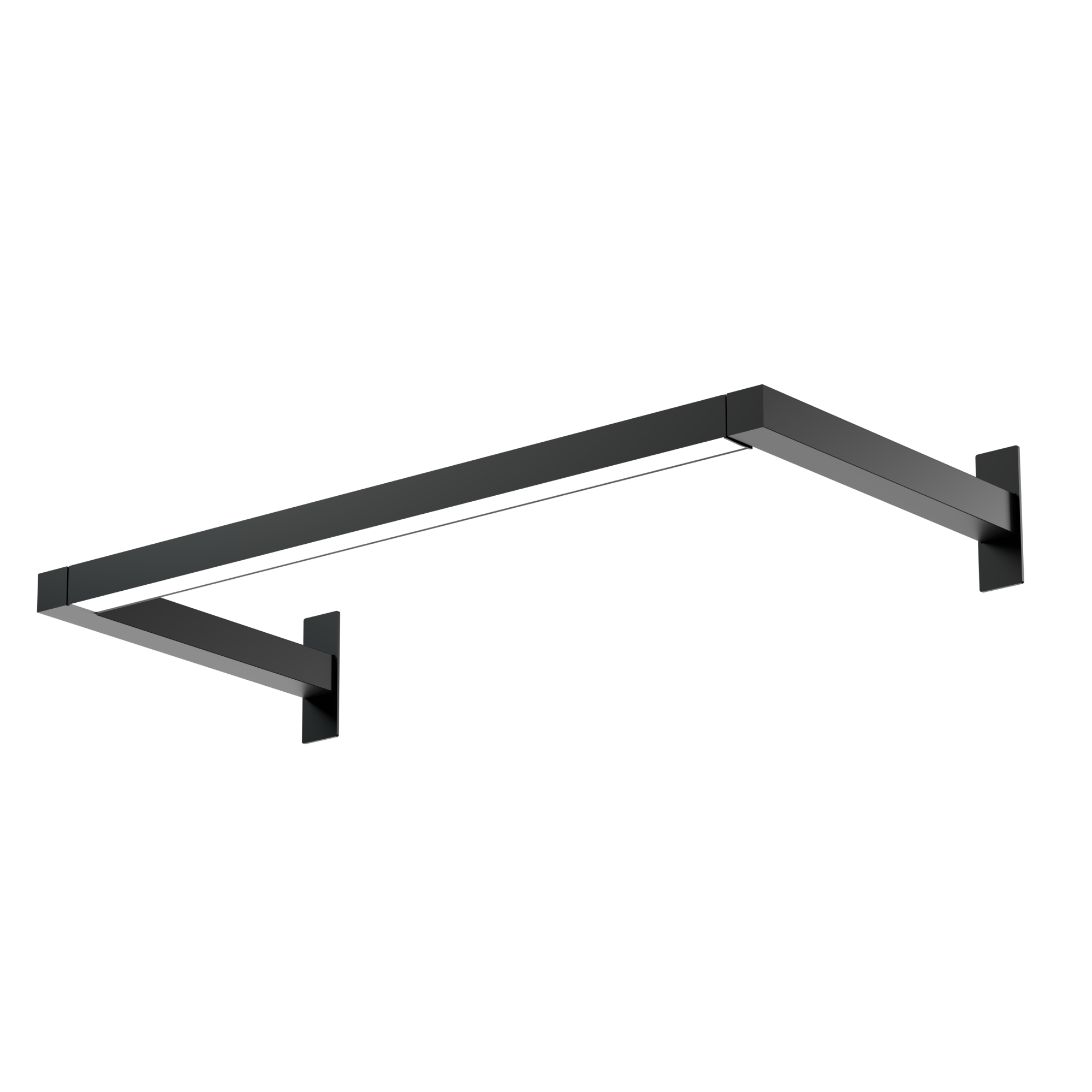 Светильник светодиодный накладной Desk 1300 S S 40 4000 W BK