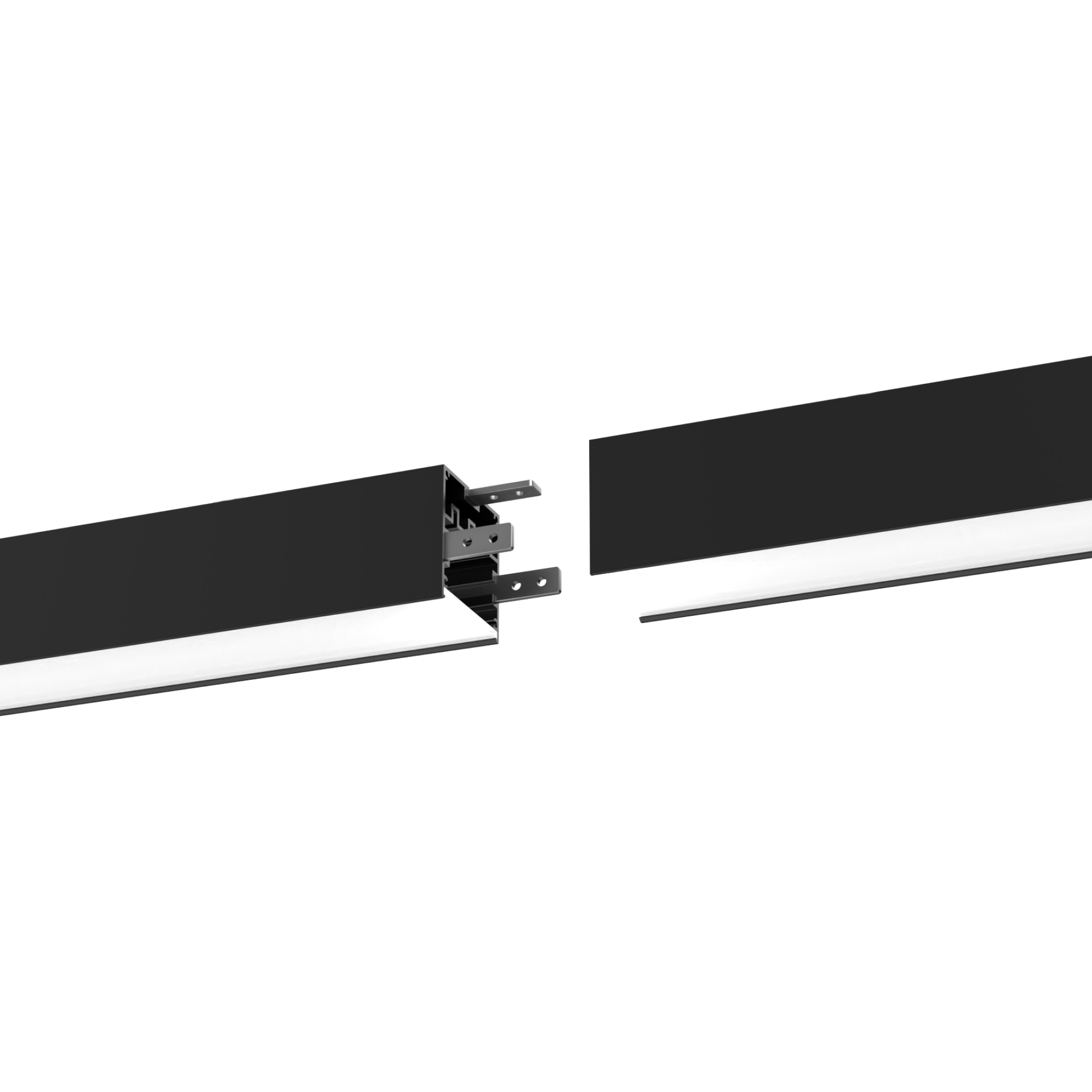 Светильник светодиодный накладной Optima Line 3070 S 500 LW 40 3500 120 EM BK