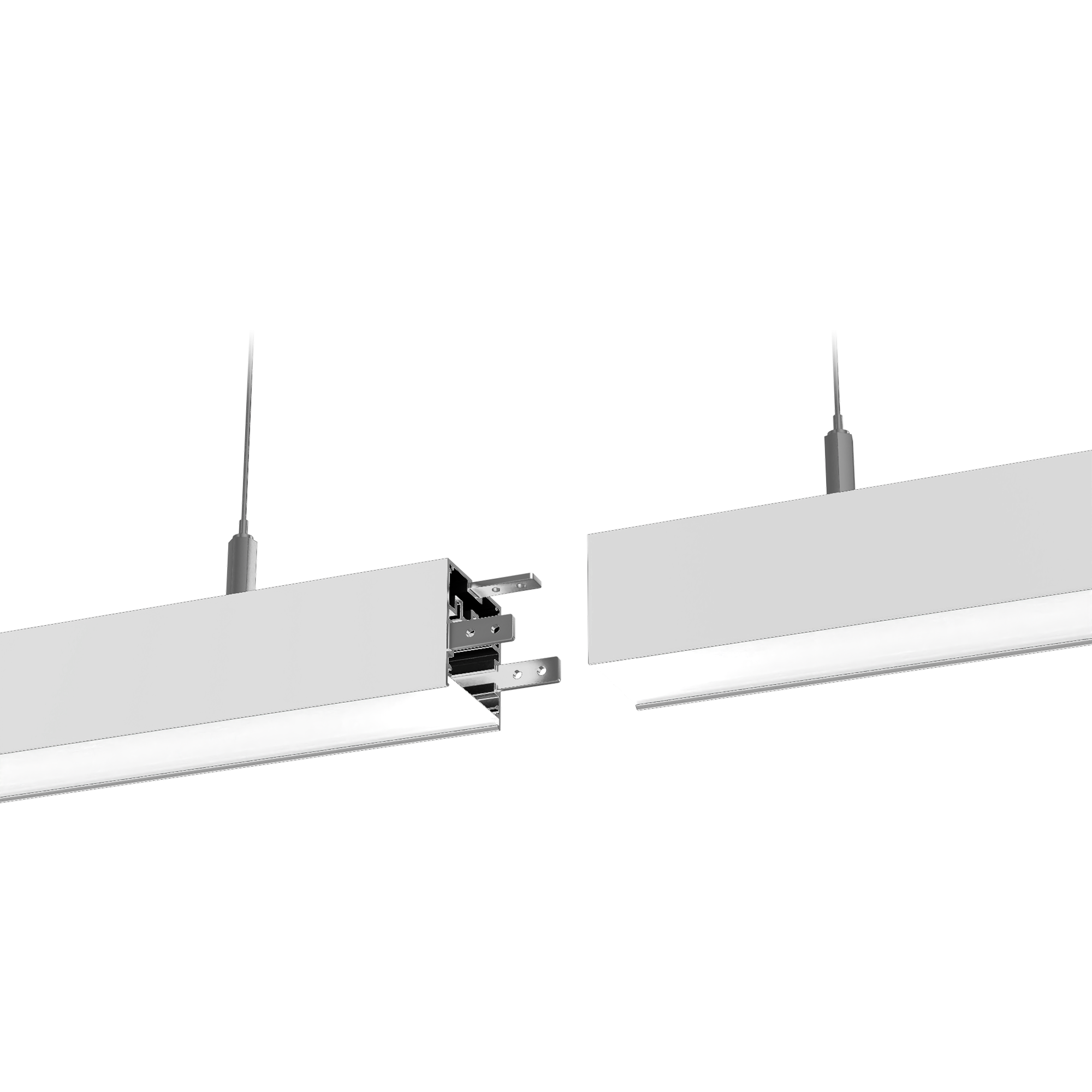 Светильник светодиодный подвесной Optima Line 3070 P 3000 S 40 2700 120 WH