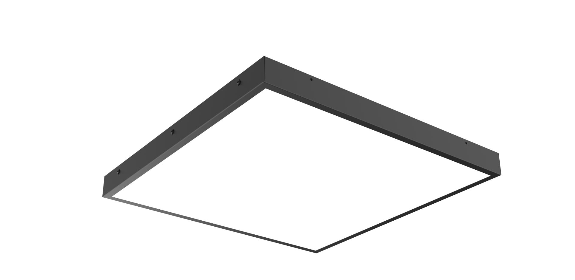 Светильник светодиодный встраиваемый Universal 595x595 R HB LW 54 4000 W EM BK