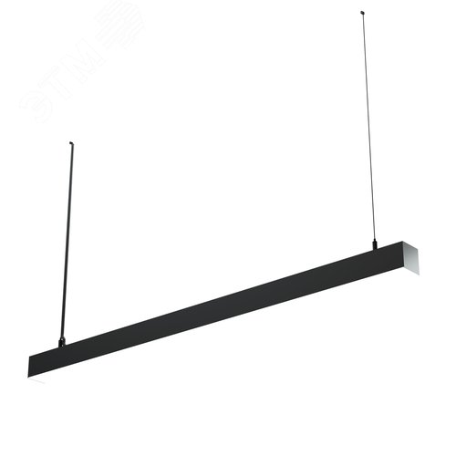 Светильник светодиодный подвесной Optima 3070 P 2000 S 40 5000 120 EM BK - фото 1