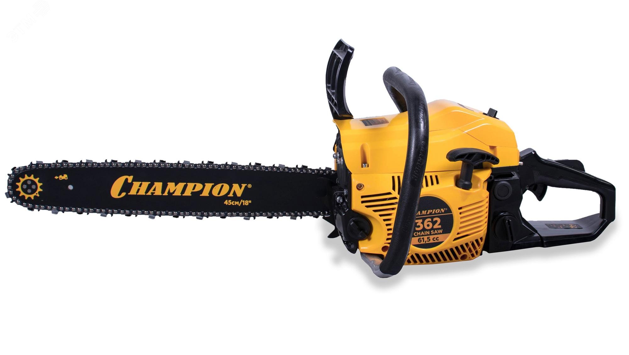 Изображение товара Бензопила CHAMPION 362-18 с легким стартом и мощным двигателем