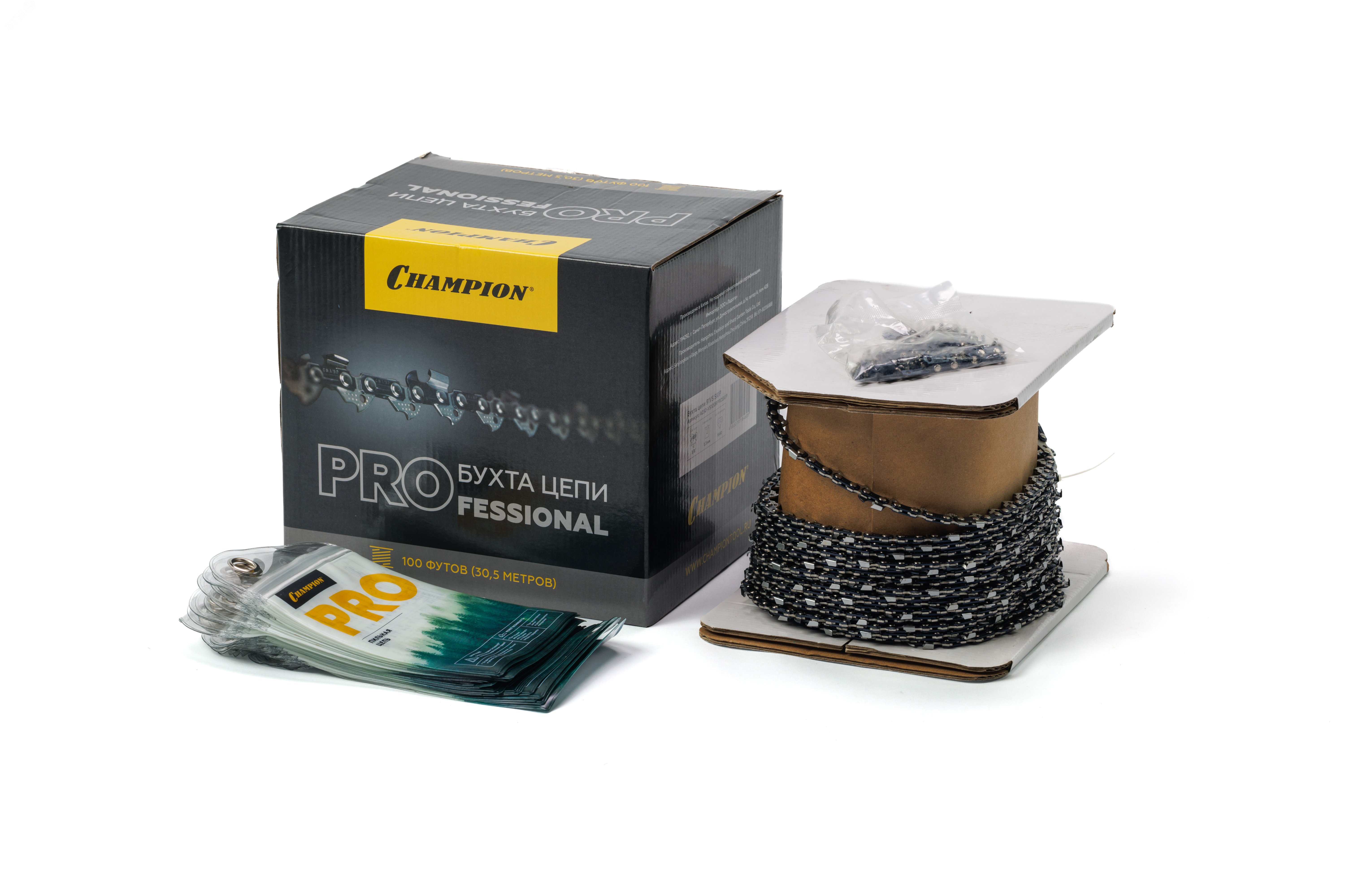 Изображение товара Бухта цепи PRO 3/8"-1,3-1640 звеньев (91VS SKIP) для бензопил