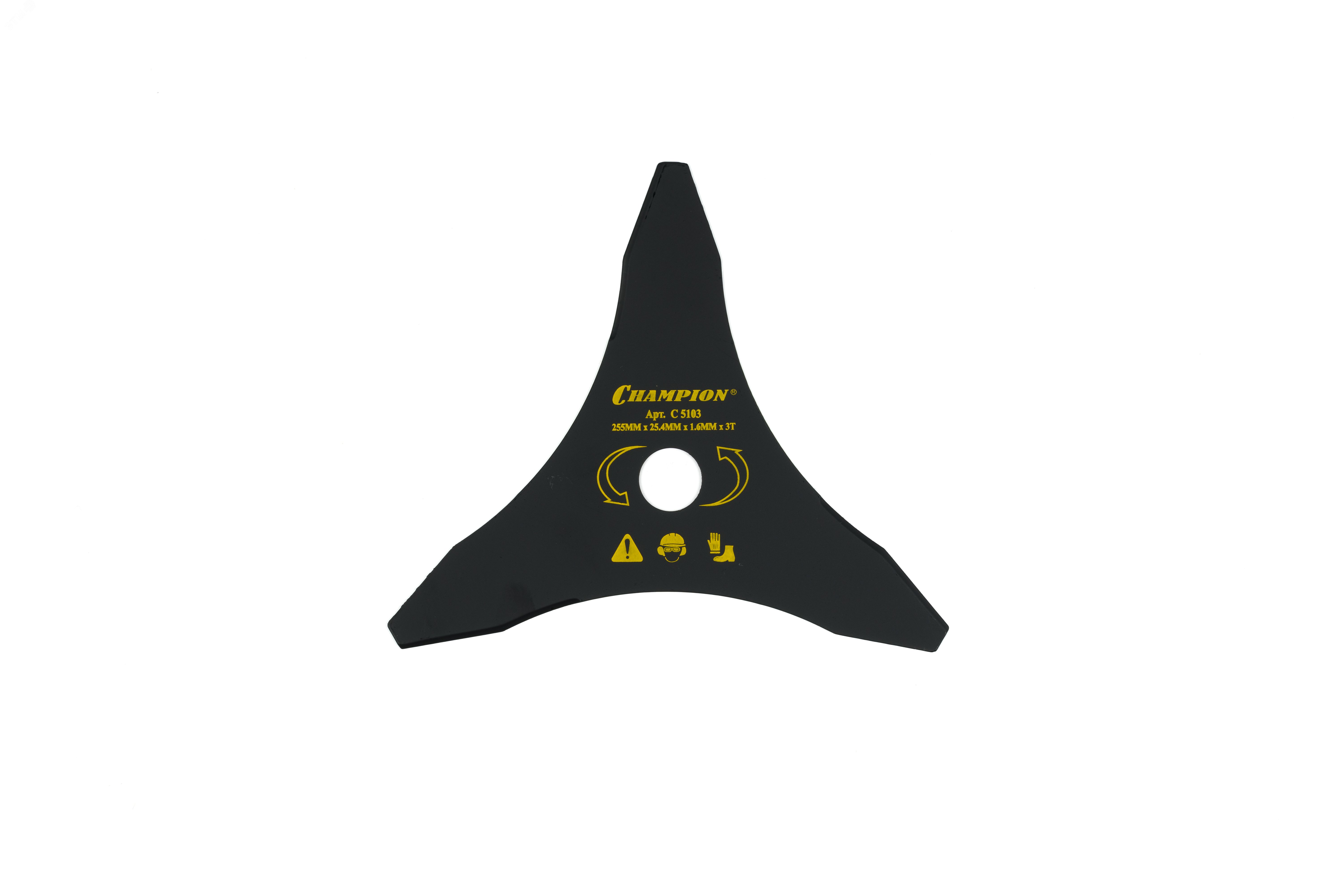 Изображение товара Нож для жесткой травы 3/255/25,4 (тип В) (125R,235R,FS80,85,100,120,FR85,350,450) (шт)