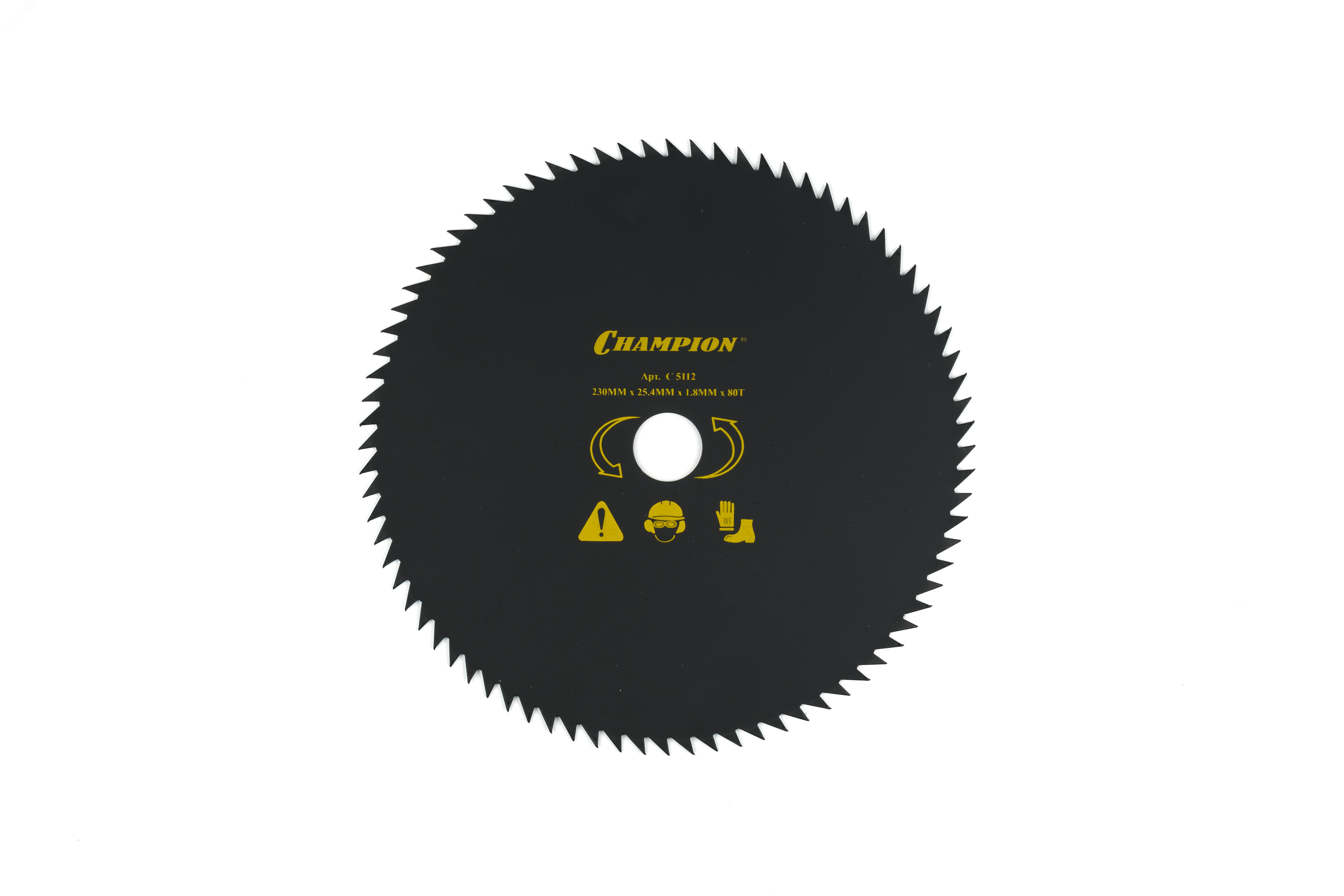 Изображение товара Нож с остроугольными зубцами 80/230/25,4 для мотокос Champion