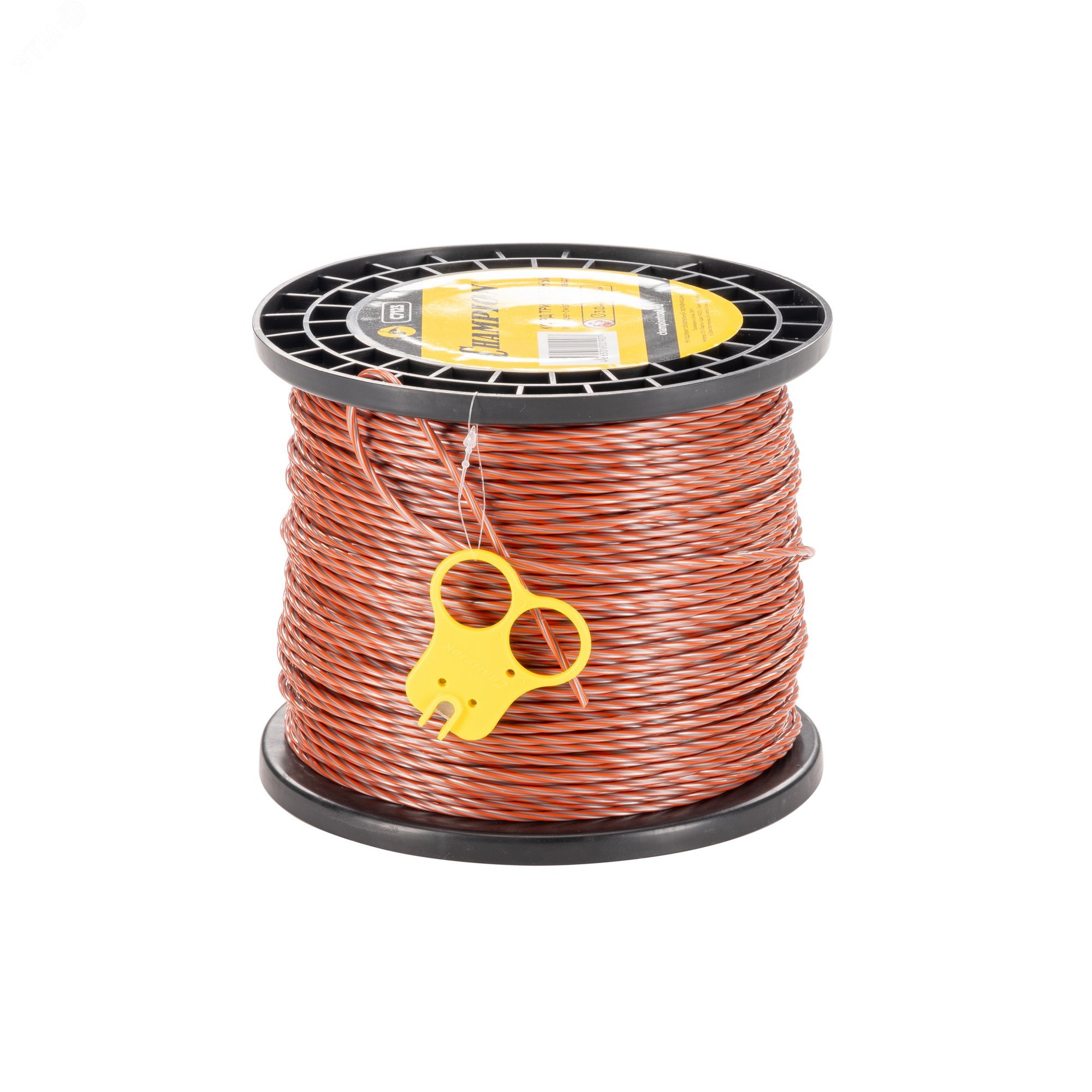 Изображение товара Корд триммерный Whisper-twist 3,0ммх168м (витой квадрат)+нож (шт) Изображение товара Корд триммерный Whisper-twist 3,0ммх168м (витой квадрат)+нож (шт)