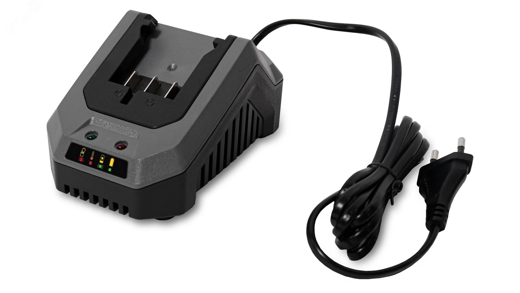 Изображение товара Устройство зарядное для аккумулятора CH1812 (18В4Ач Li-ion0,33кгtзарядки50мин70Вт2,4А21В) (шт)