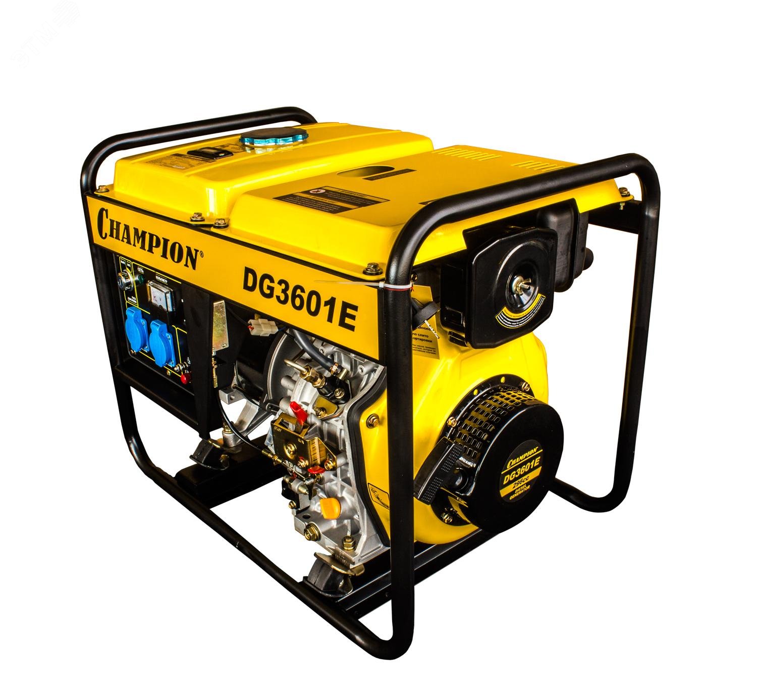 Изображение товара Дизельный генератор Champion DG3601E 2,7 кВт электростартер Китай