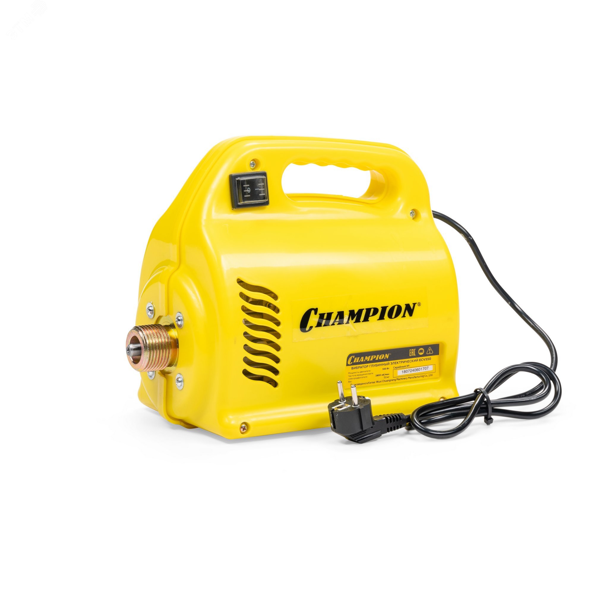 Изображение товара Глубинный электрический вибратор Champion ECV550 550Вт