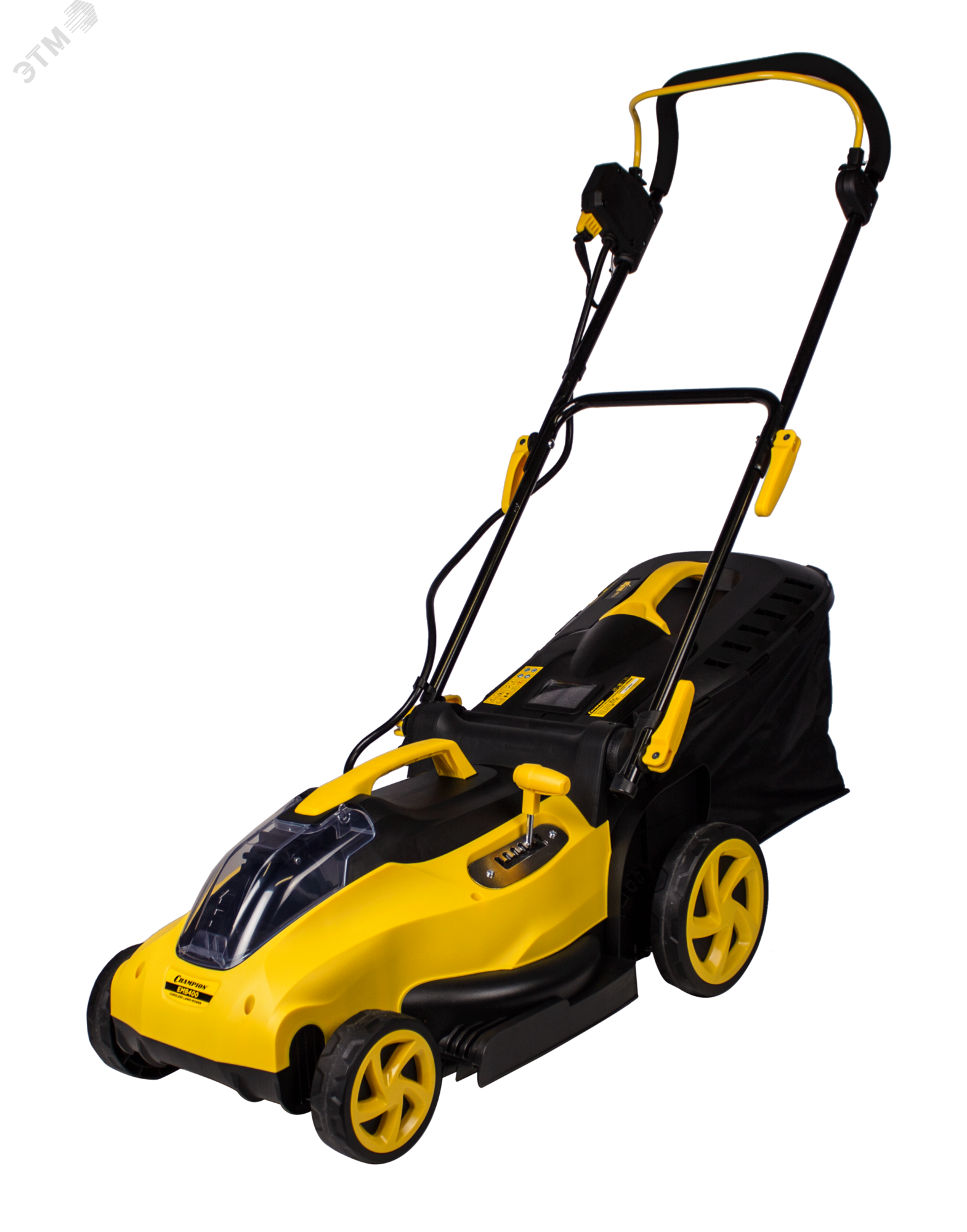 Изображение товара Аккумуляторная газонокосилка CHAMPION EMB400 36В 4,0Ач литий-ионный аккумулятор