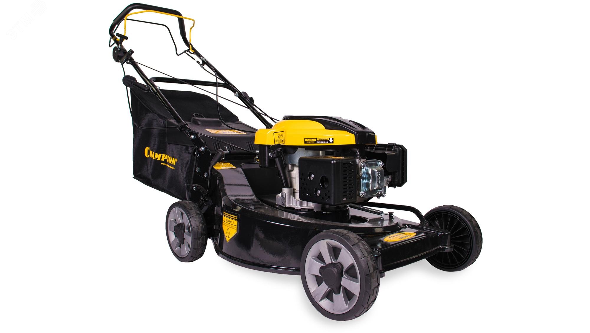 Изображение товара Газонокосилка Champion LM5645 с мульчированием и приводом 560 мм 75 л