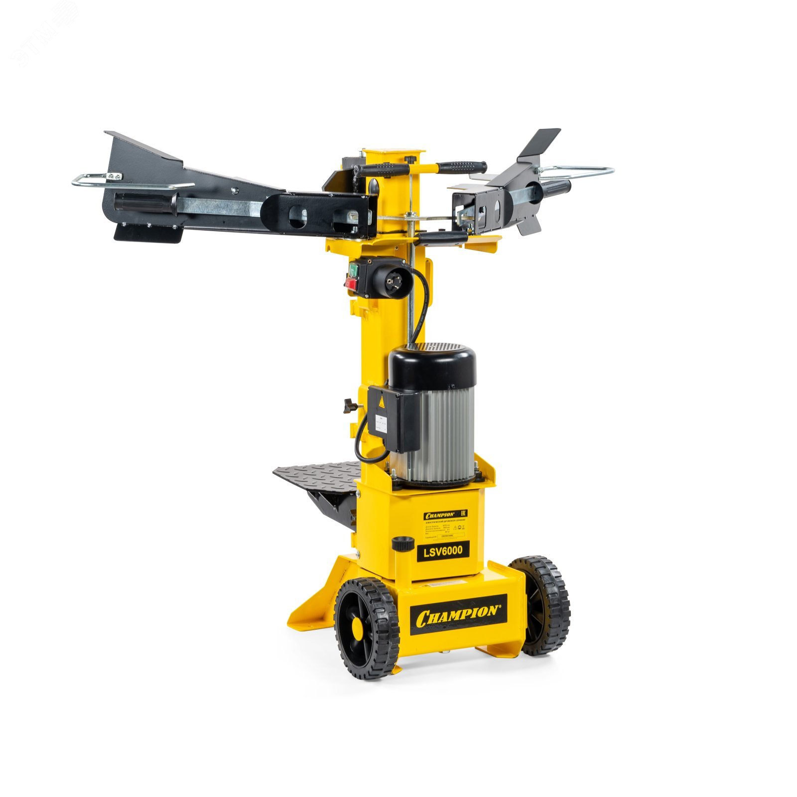 Изображение товара Дровокол LSV6000 (2,7кВт 6тонн 97кг,+насадка для колки дров на 4 части) (шт) Изображение товара Дровокол LSV6000 (2,7кВт 6тонн 97кг,+насадка для колки дров на 4 части) (шт)