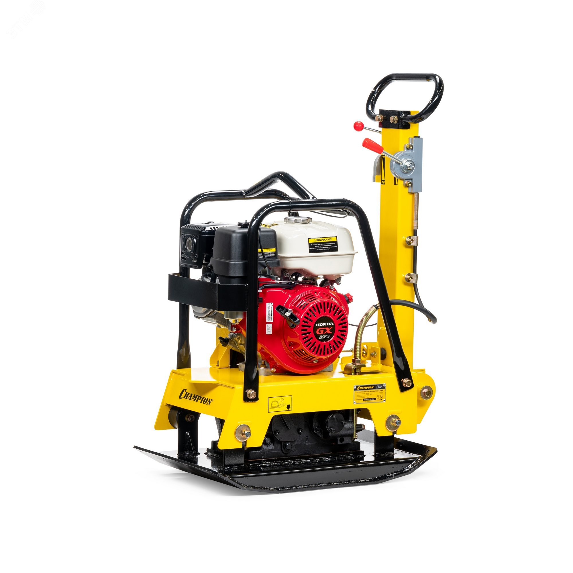 Изображение товара Виброплита бензиновая Champion PC1645RH 6.6кВт с реверсом