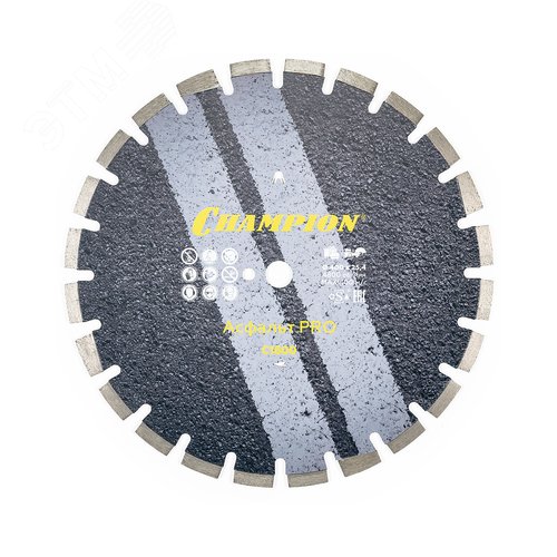 Изображение товара Диск алмазный асфальт PRO 400/25,4/10 Asphafight (асфальт, по бетону,свежий бетон,мягкие блоки) (шт)