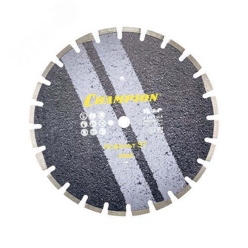 Изображение товара Диск алмазный асфальт ST 400/25,4/10/3,5 Asphafight (скошенные сегменты для защиты корпуса) (шт)