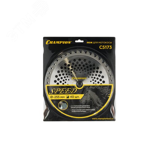 Изображение товара Нож с зубцами из твердого сплава Speed 40/255/25,4 (SRM-330ES/SRM-350ES,4605) (шт)