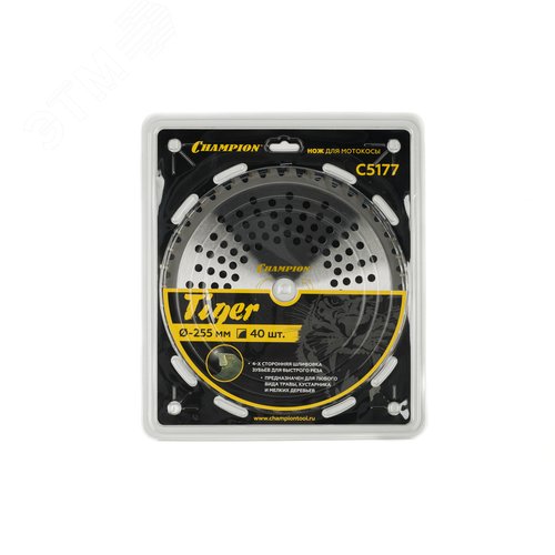 Изображение товара Нож с зубцами из твердого сплава Tiger 40/255/25,4 (SRM-330ES/SRM-350ES,4605) (шт)