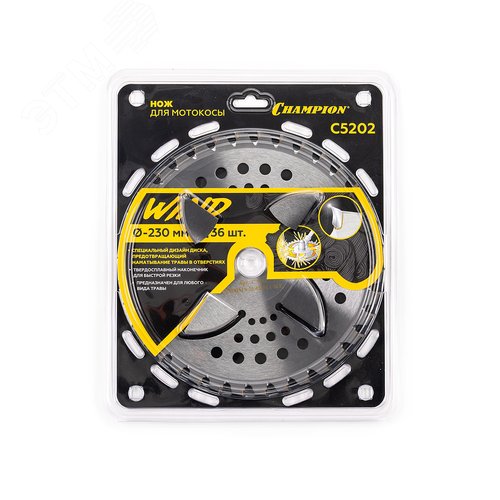 Изображение товара Нож с зубцами из твердого сплава Knife 44/255/25,4 (SRM-330ES/SRM-350ES,4605) (шт)