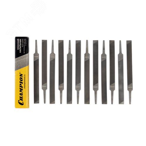 Изображение товара Напильник плоский (12 шт.) (комплект)