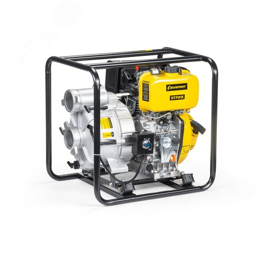 Изображение товара "Мотопомпа дизельная DTP81E (3"" грязная вода1000л/мин 8/26м 6,7лс 3,3л 66кг, электро стартер)" (шт)