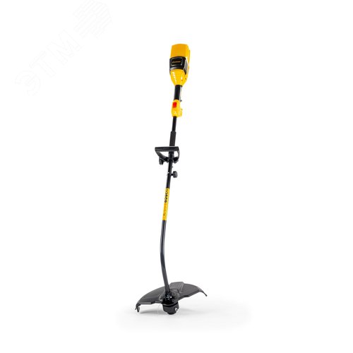 Изображение товара Триммер электрический ET1003А (разъемная изогнутая 1000Вт, 3,88кг, корд 2*2мм, 350мм, D-ручка) (шт)