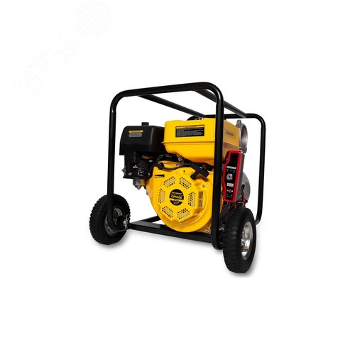 Изображение товара "Мотопомпа GP100E (4"" 1800л/мин 6/30 9лс 6,5л 50,1кг электро стартер, колеса)" (шт)