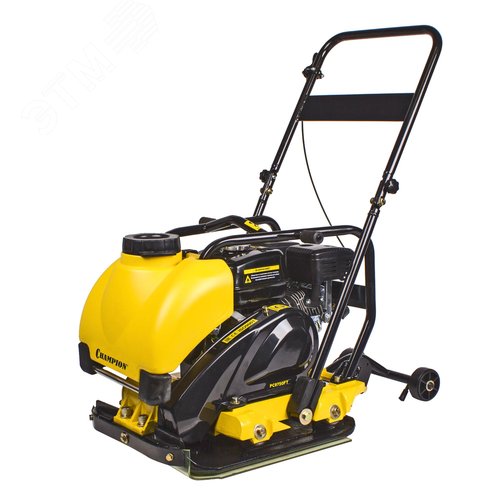 Изображение товара Виброплита бензиновая PC9750FT (97кг13кН53*50см30см12л4,8кВт колеса, резиновая накладка) (шт)