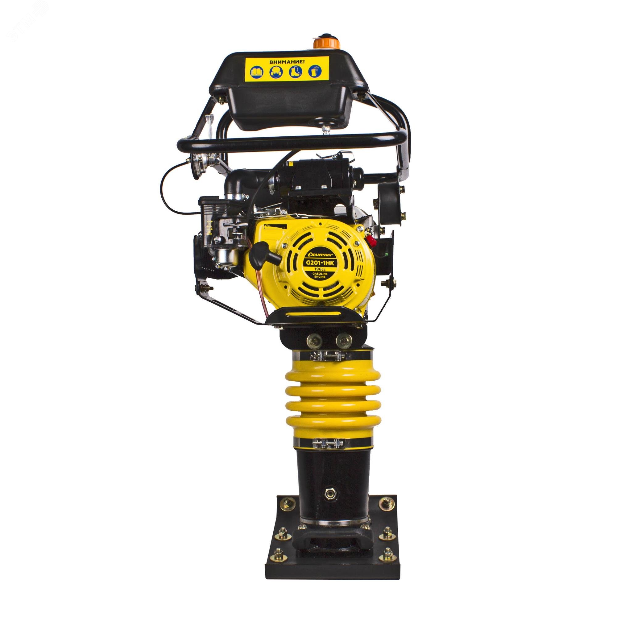 Изображение товара Вибротрамбовка TR72 (76кг10кН34,5*28,5см25см4,8кВт) (шт)