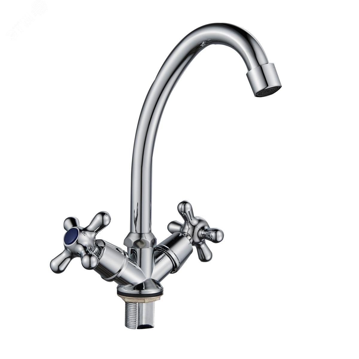 Изображение товара Смеситель для кухни GOTA ROCIO Merida с высоким поворотным изливом и керамическим картриджем