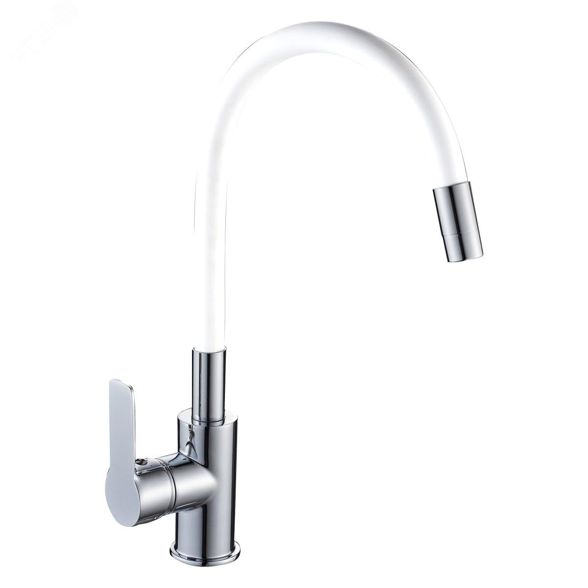 Изображение товара Смеситель для кухни GOTA ROCIO Santa-Barbara с силиконовым изливом и поворотным гусаком