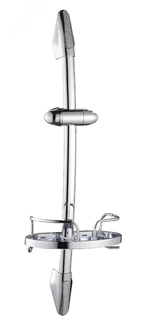 Изображение товара Стойка для душа с мыльницей металл (шт)