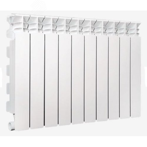 Изображение товара Радиатор алюминиевый секционный ARDENTE SUPER 500/100/8 боковое подключение 1496Вт (шт)