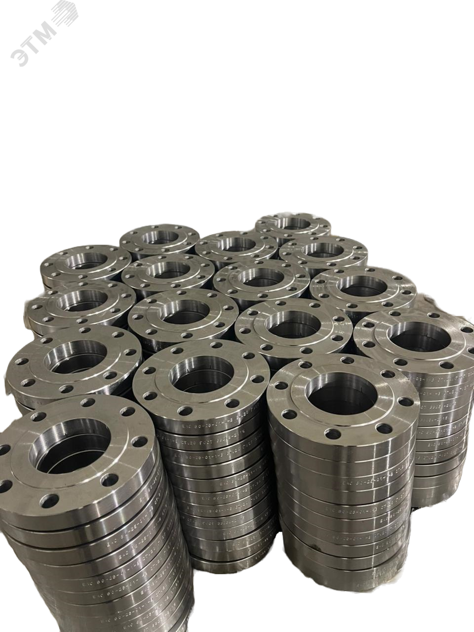 Изображение товара Фланец плоский Енисей Ру16 DN 65 65-16-01-1-В Ст12Х18Н10Т