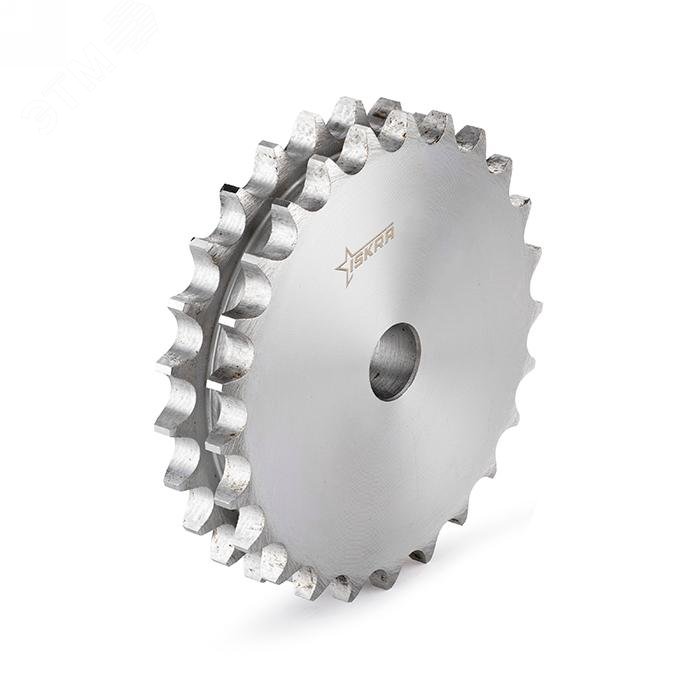 Изображение товара Звездочка без ступицы под расточку для цепи 12B-2 16 зубьев ISKRA