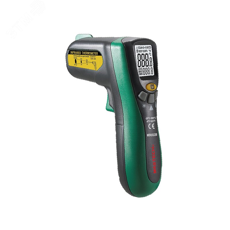 Изображение товара Пирометр MS6522B для бесконтактного измерения температуры