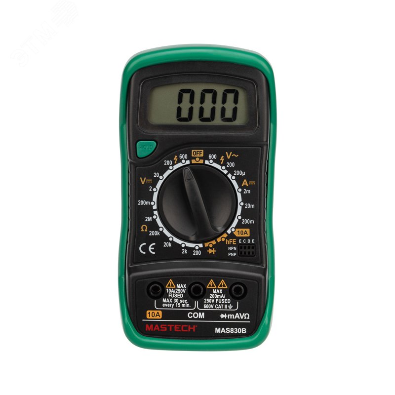 Изображение товара Мультиметр портативный MAS830B (шт)
