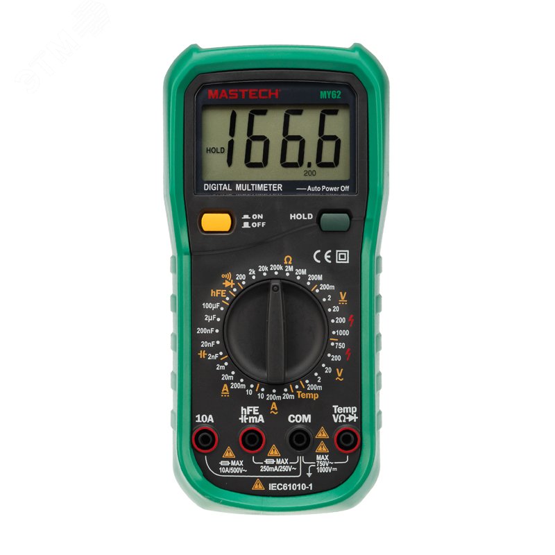 Изображение товара Мультиметр универсальный MY62N (шт)