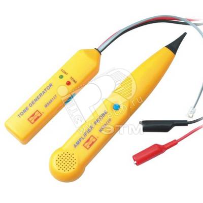 Тестер-трассоискатель кабельный MS6812A артикул MMC124 MASTECH - купить ...