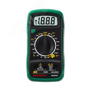 Изображение товара Мультиметр портативный MAS830 (шт)