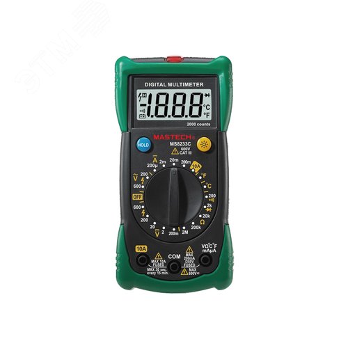 Изображение товара Мультиметр универсальный MS8233C (шт)