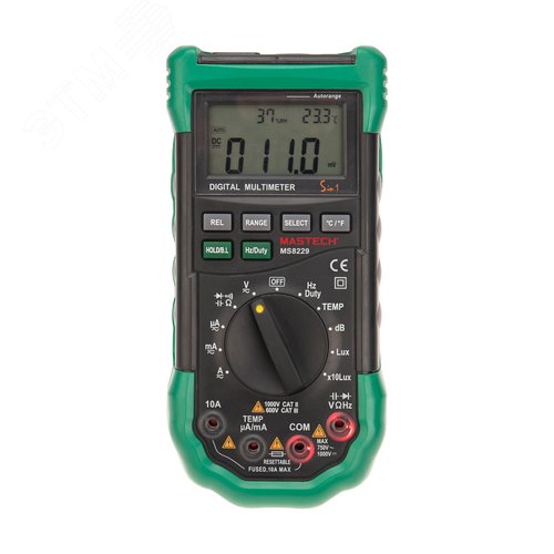 Изображение товара Мультиметр профессиональный 5 в 1 MS8229 (шт)