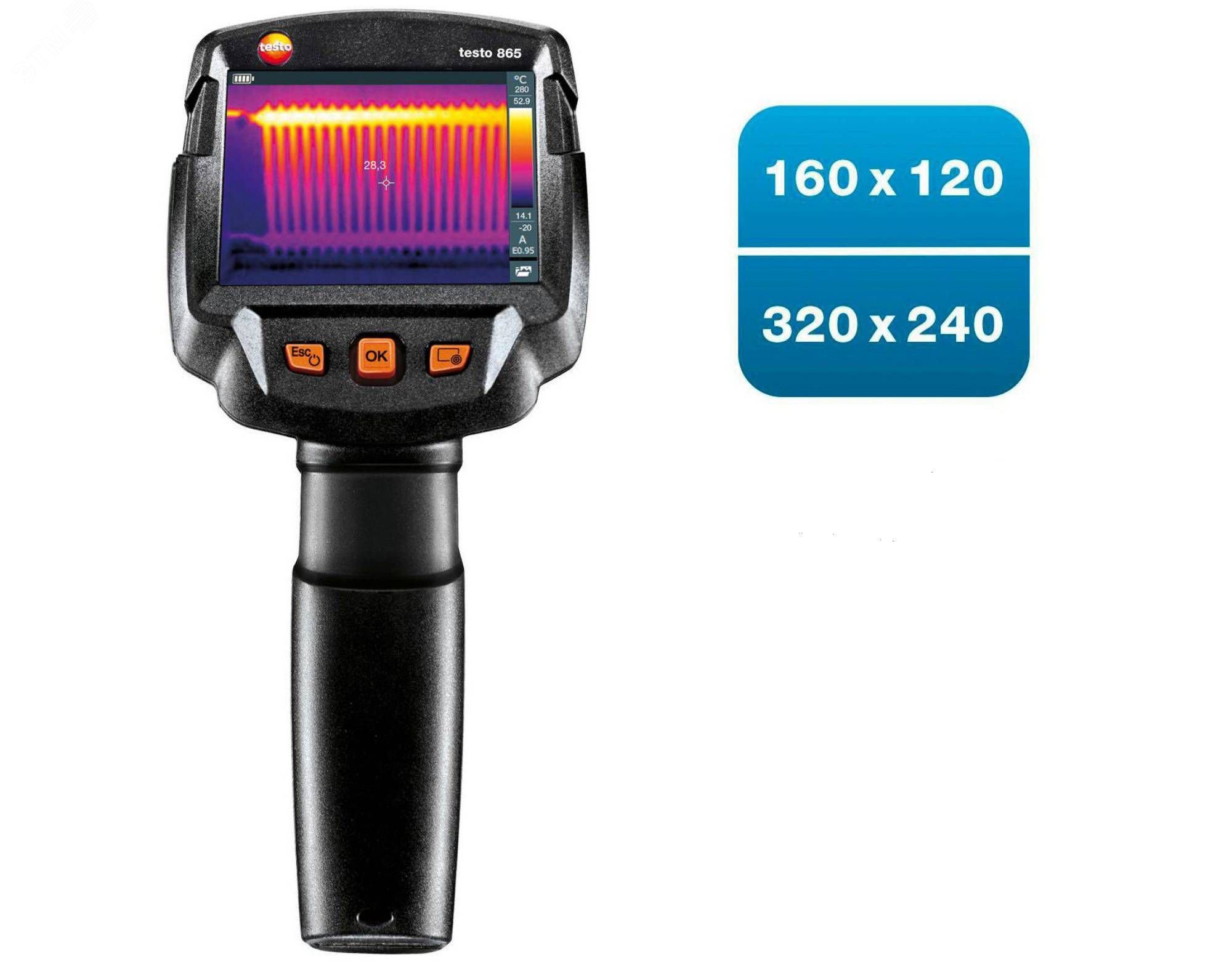 Изображение товара Тепловизор профессиональный Тesto 865 (шт)