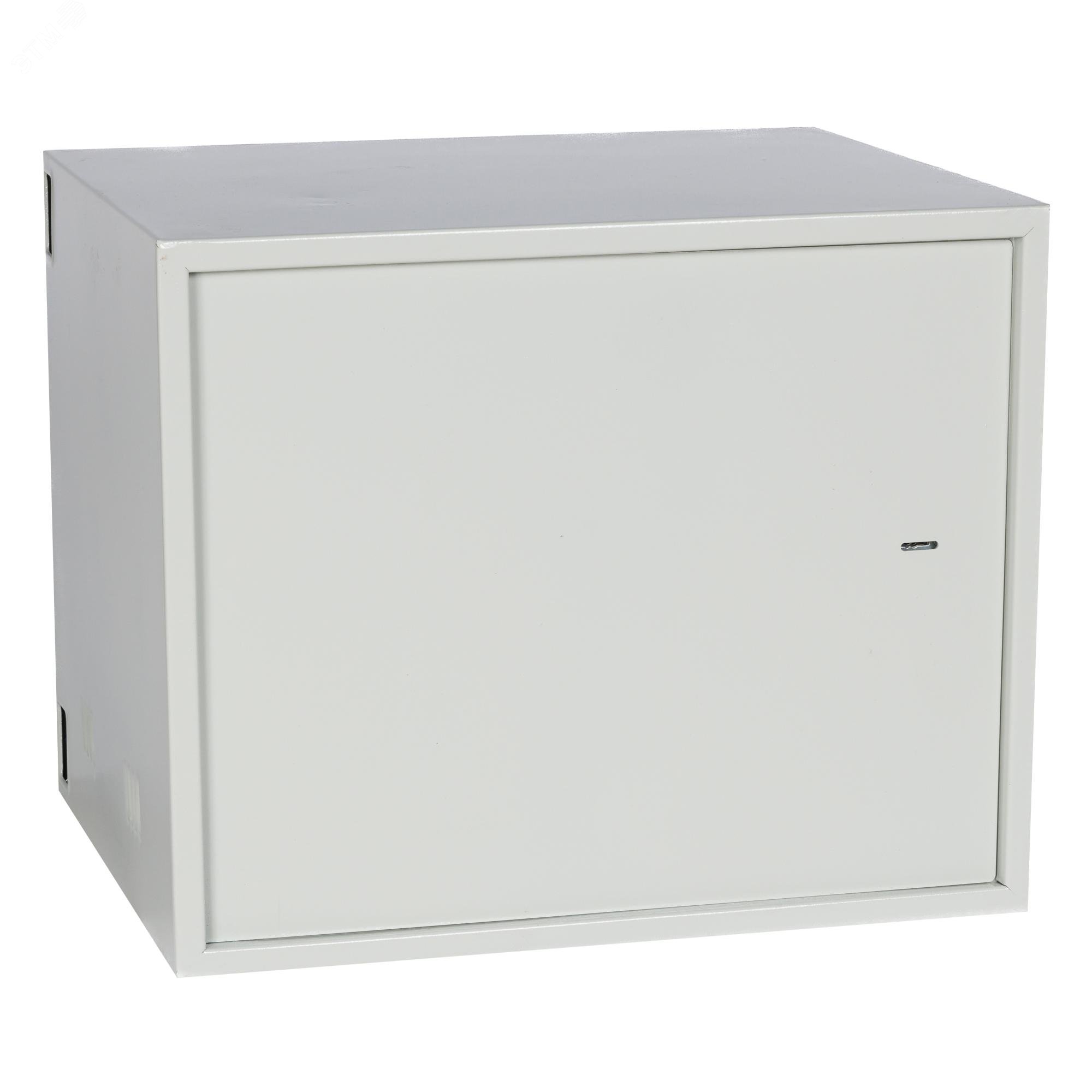 Изображение товара Антивандальный шкаф телекоммуникационный Е-29 с электрикой 9U 19 дюймов