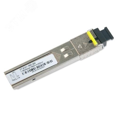 Изображение товара Модуль SFP-OT-SC01-1550-G-20km (Tx-1550nm, Rx-1310nm) (шт)