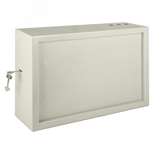 Изображение товара Телекоммуникационный антивандальный шкаф ПК-3СТ 19-дюймов, Россия