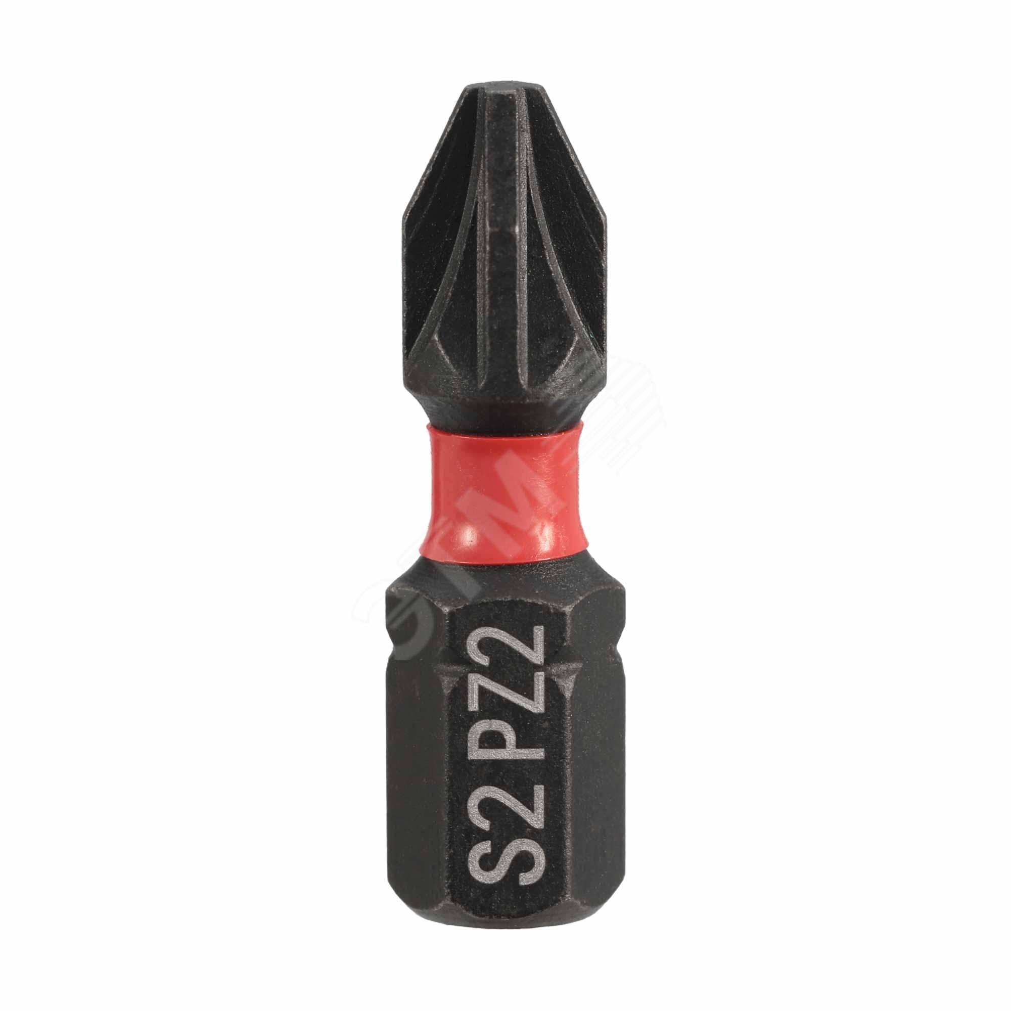 Изображение товара Бита PZ3 х25мм Impact(ударная) S2 1шт SGS 6325-PZ3-IB (шт)