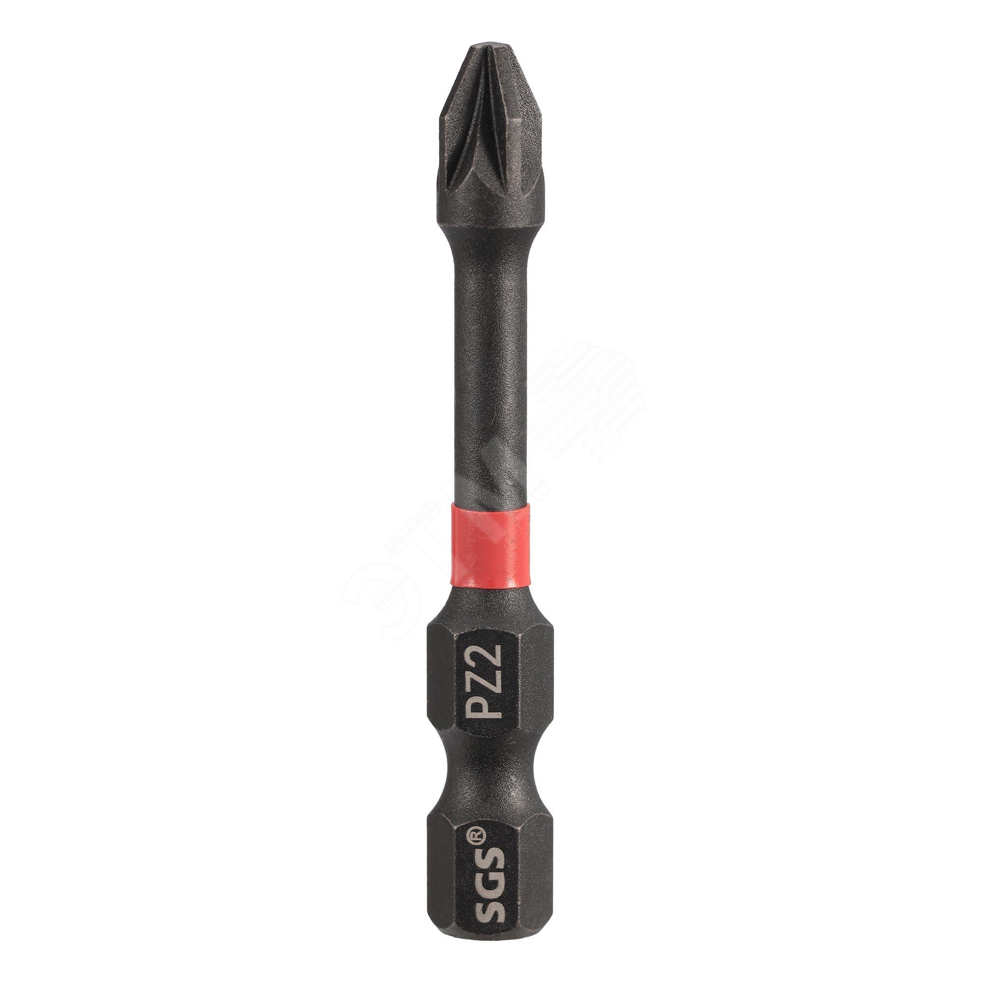 Изображение товара Бита PZ1 х50мм Impact(ударная) S2 1шт SGS 6350-PZ1-IB (шт) Изображение товара Бита PZ1 х50мм Impact(ударная) S2 1шт SGS 6350-PZ1-IB (шт)