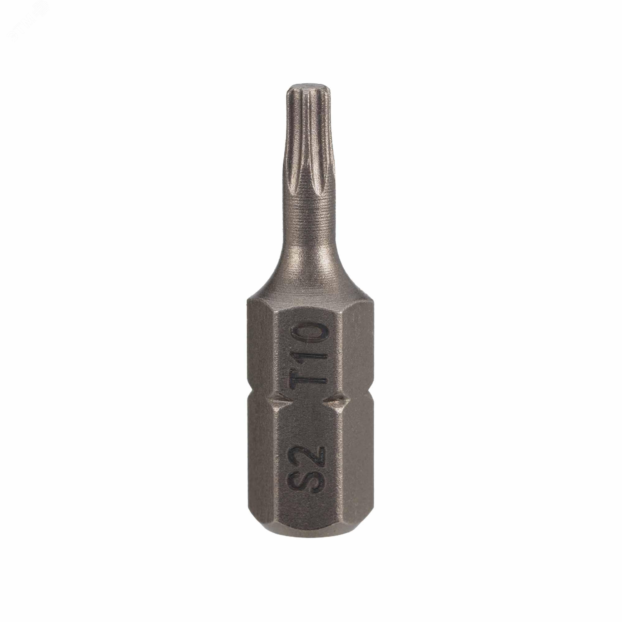 Изображение товара Бита TORX T10х25мм S2 (шт)