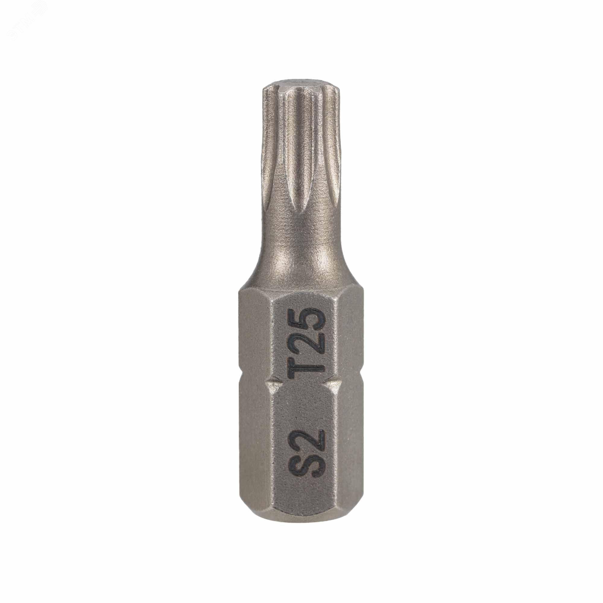Изображение товара Бита TORX T25х25мм S2 (шт)