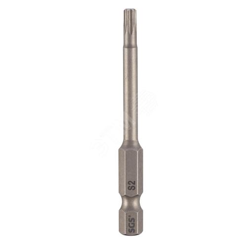 Изображение товара Бита T10 х65мм TORX S2 1шт SGS 6365-T10 (шт)
